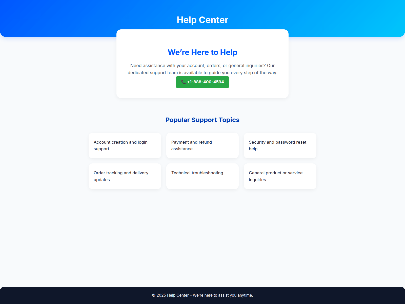Screenshot of helpcenterinfo-coinbase.netlify.app