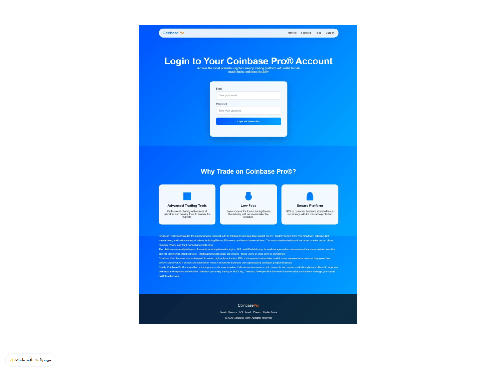 Screenshot of home-coincom-eng.daftpage.com