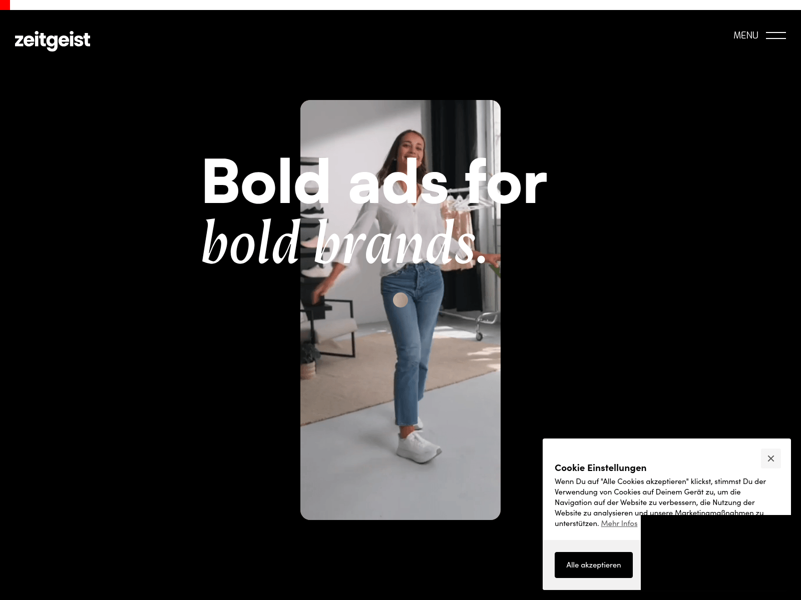 Screenshot of zeitgeist-2021.webflow.io
