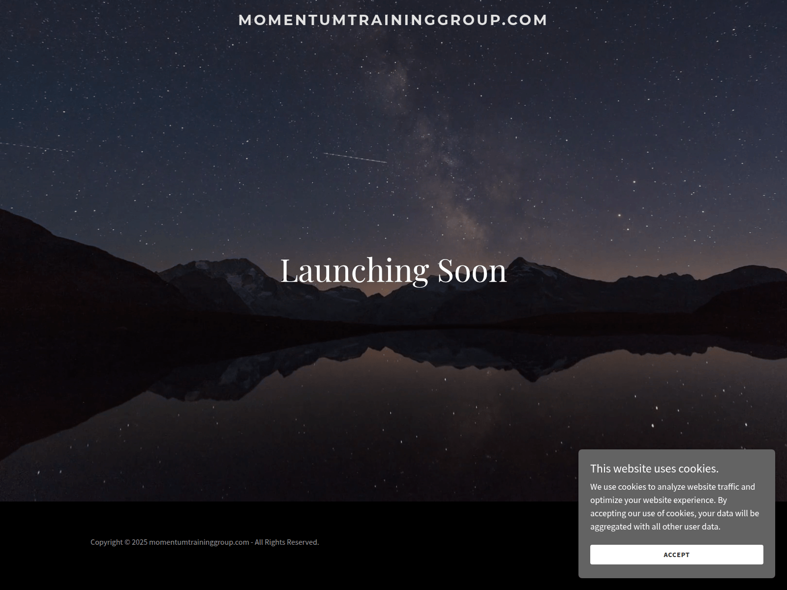Screenshot of momentumtraininggroup.com