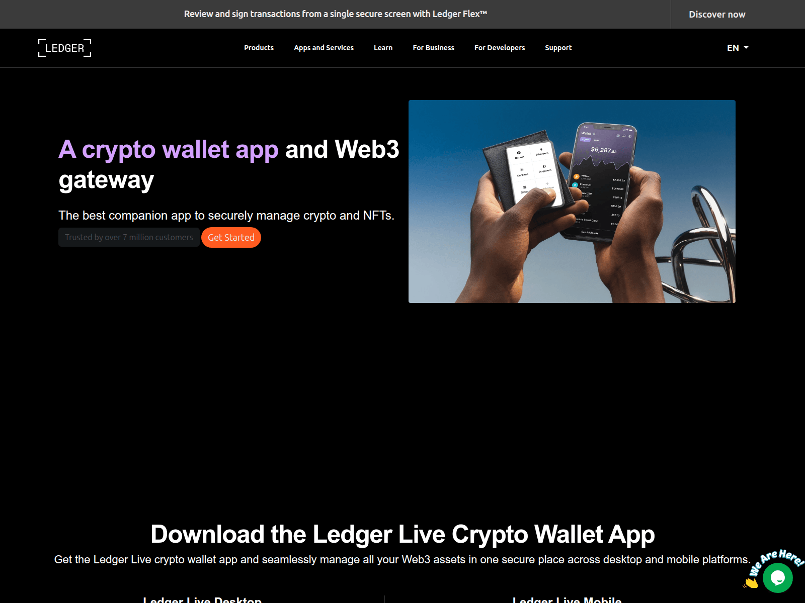Screenshot of web3-ledger-live-login.vercel.app