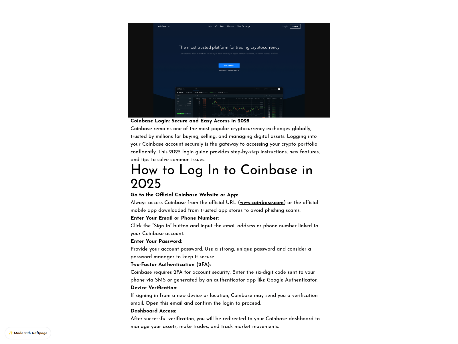 Screenshot of portal-coinbase-web.daftpage.com