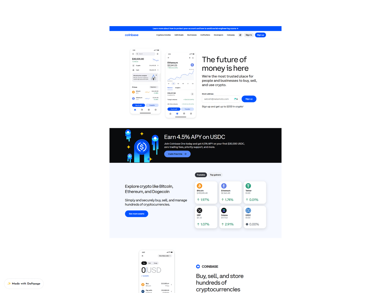 Screenshot of access-coin-coms.daftpage.com