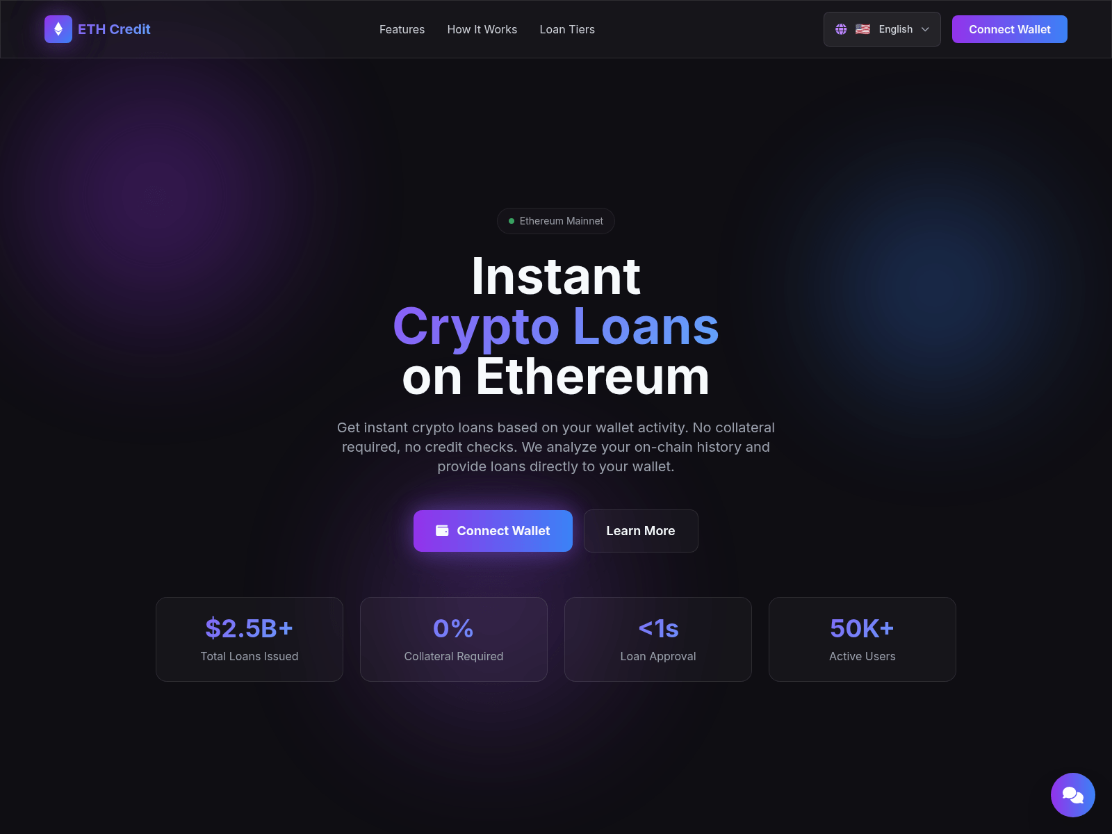 Screenshot of ethflowio.com