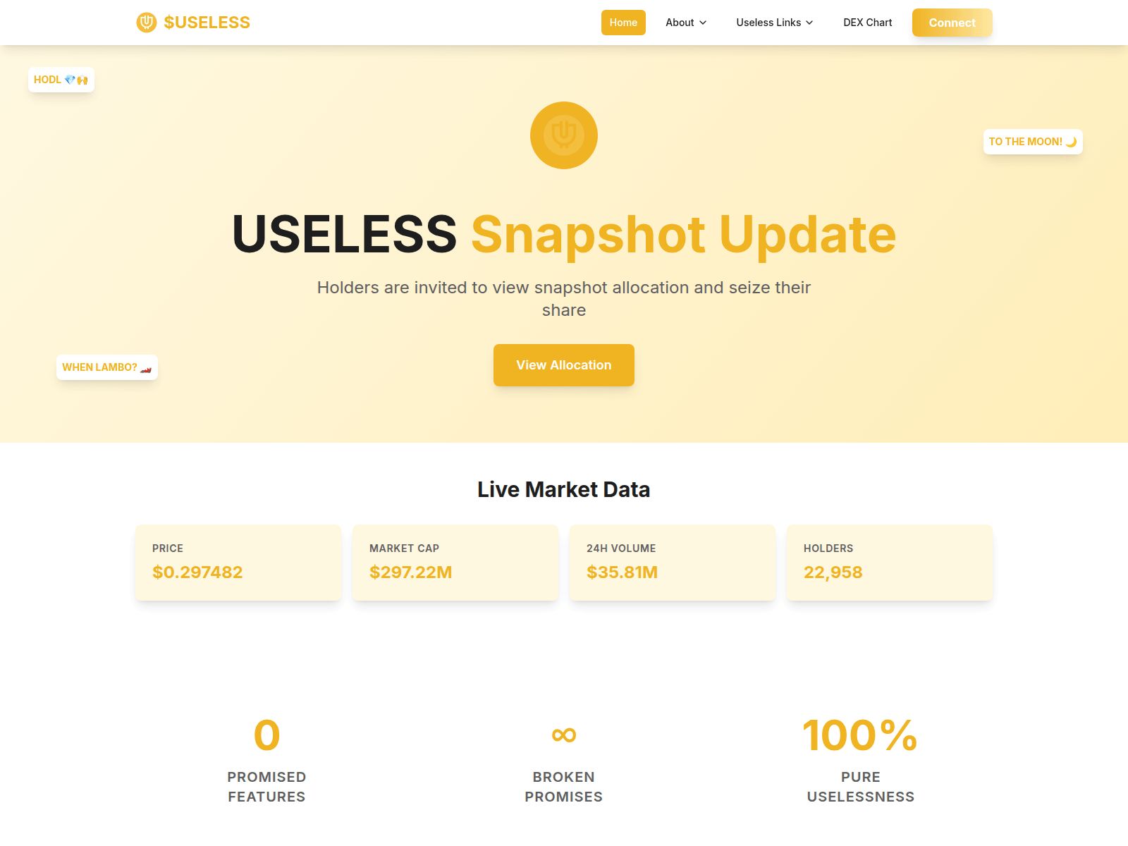 Screenshot of event-useless.network