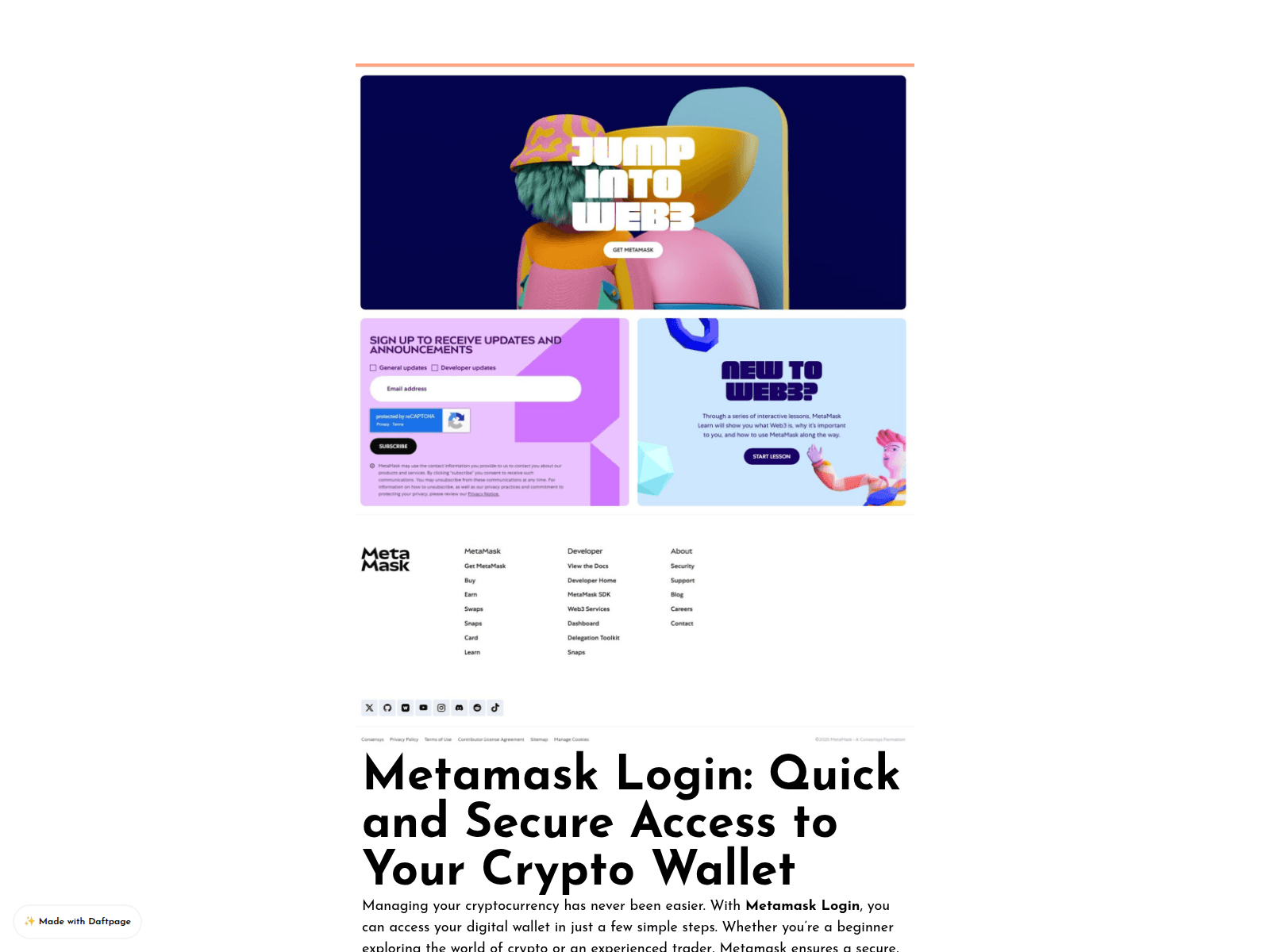 Screenshot of secure-metmkien-web.daftpage.com