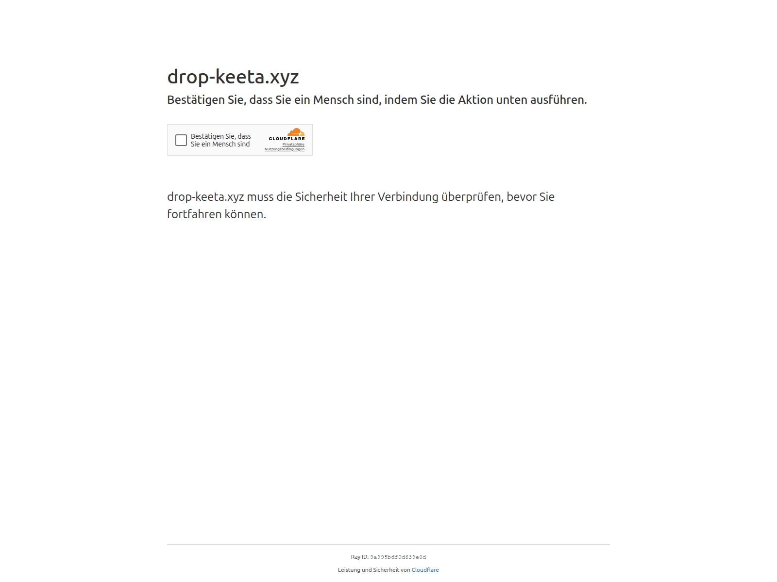 Screenshot of drop-keeta.xyz