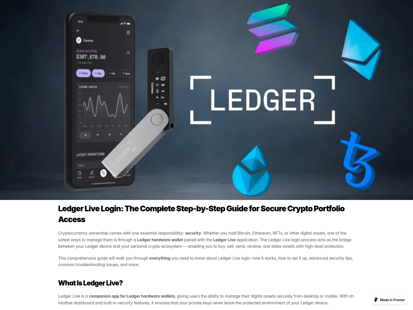 Screenshot of love-login-ledgr.framer.media