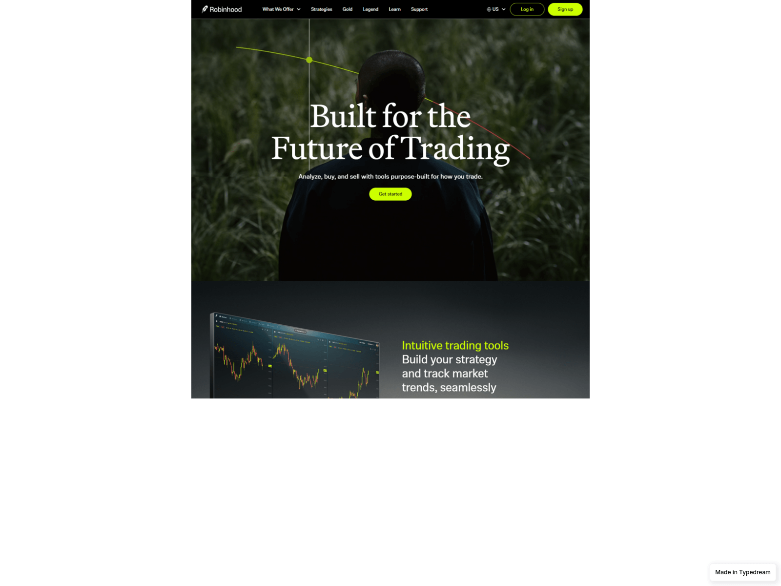 Screenshot of www-robinhood-com-login-link.typedream.app