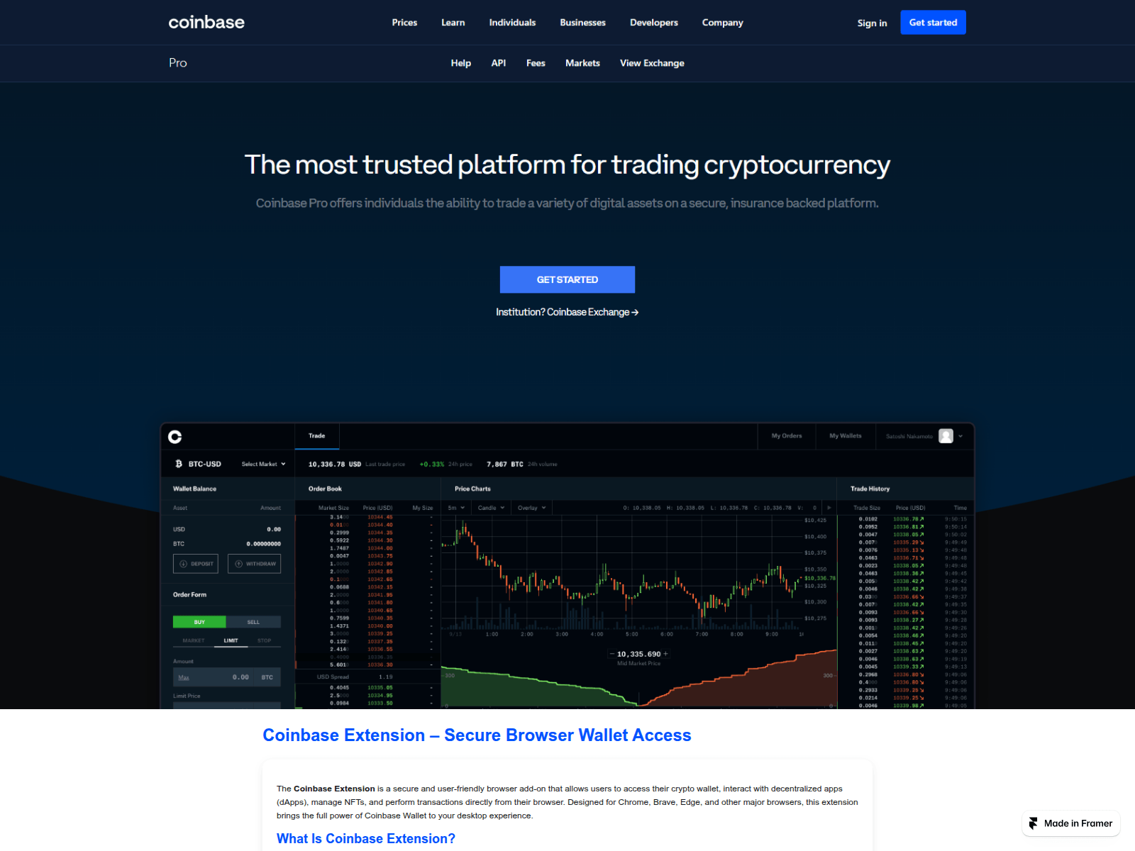 Screenshot of get-coinebsed.framer.media
