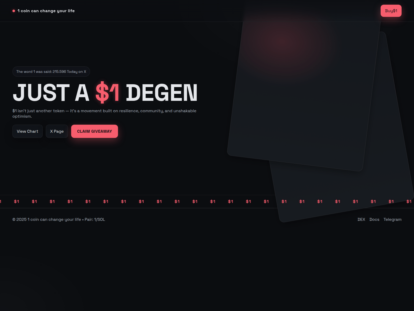 Screenshot of moomshot.net