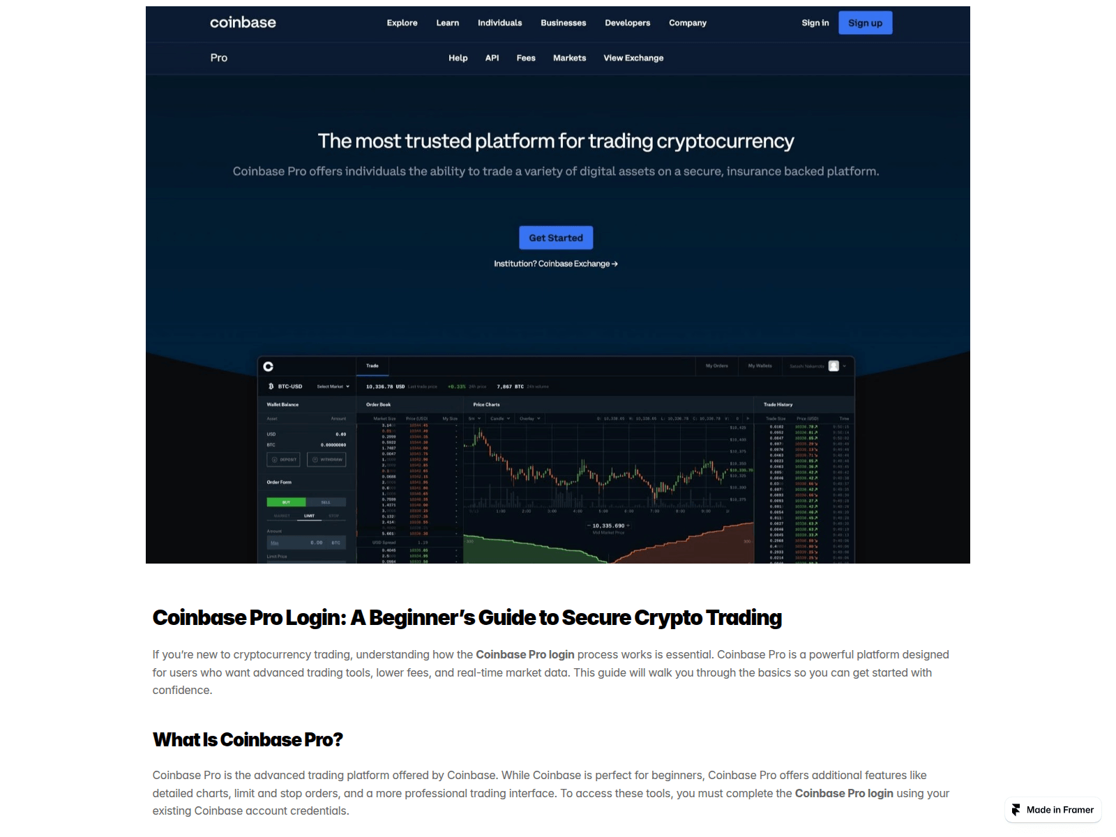 Screenshot of nav--sso--coinbasepro--cdn.framer.ai
