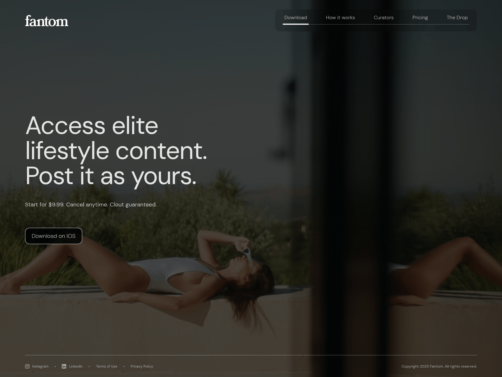 Screenshot of fantom-49750f.webflow.io