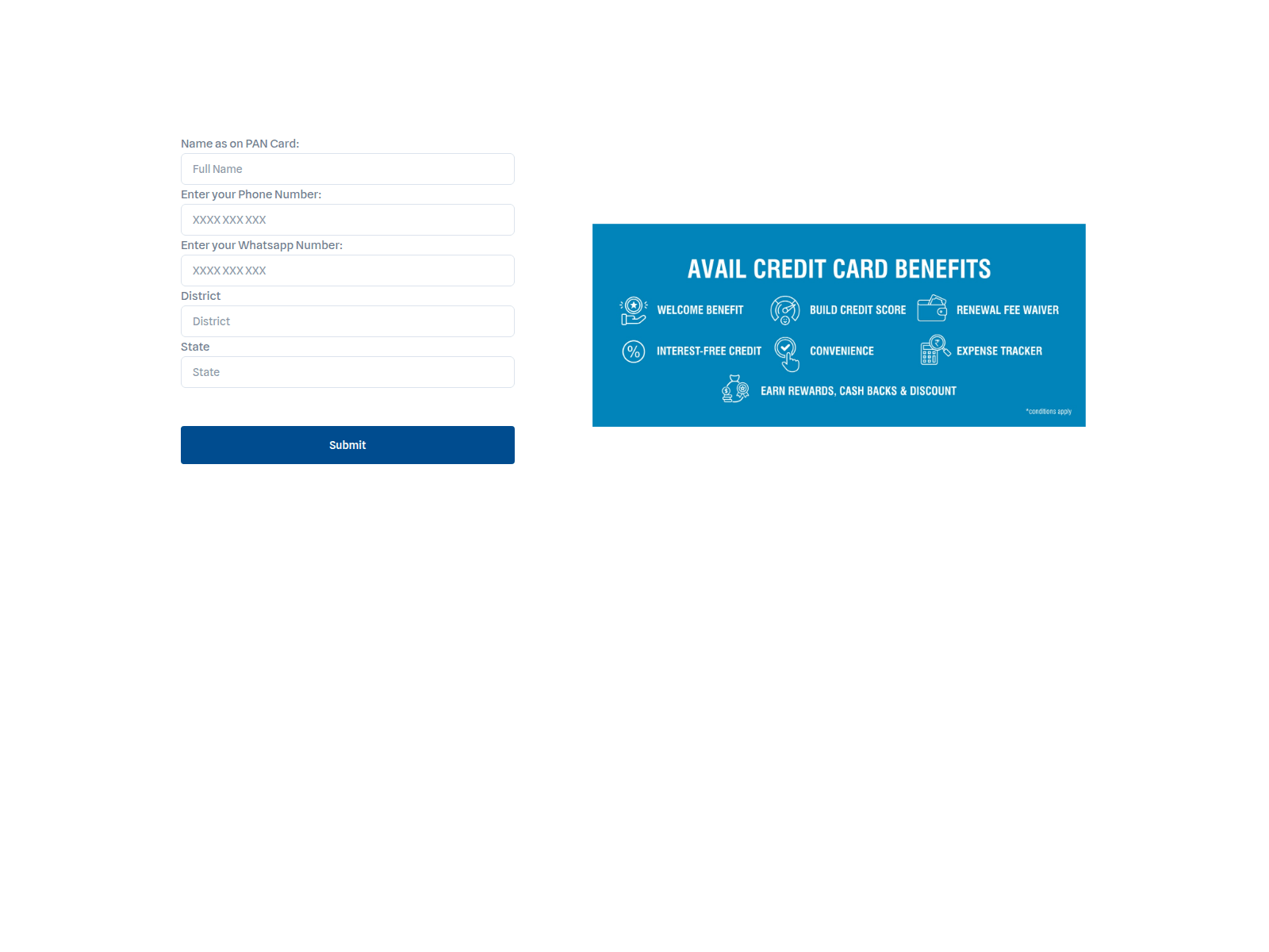 Screenshot of creditcarddigitallogin.paisaassist.com