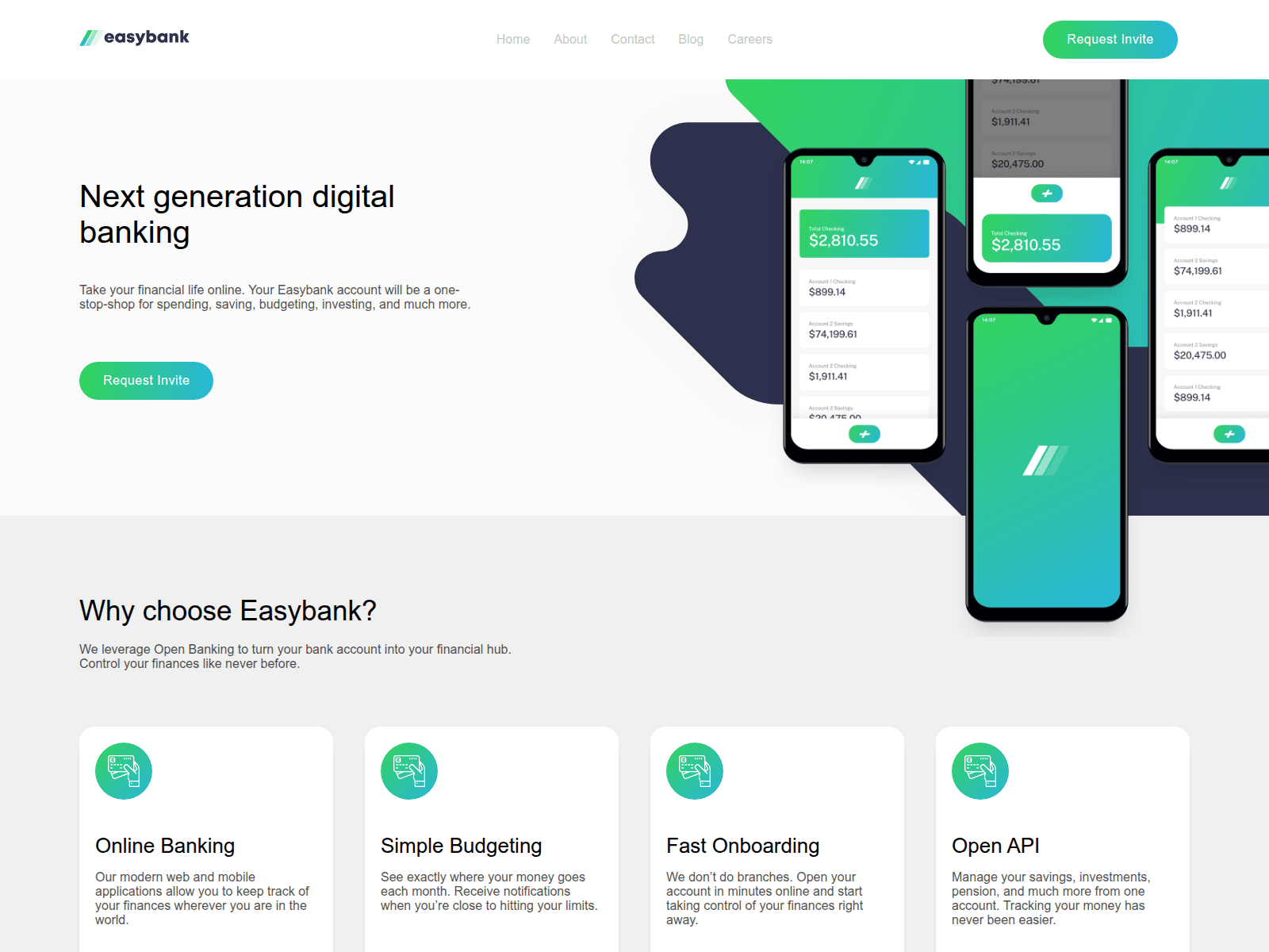 Screenshot of 1-easybank-landing-page-master.vercel.app