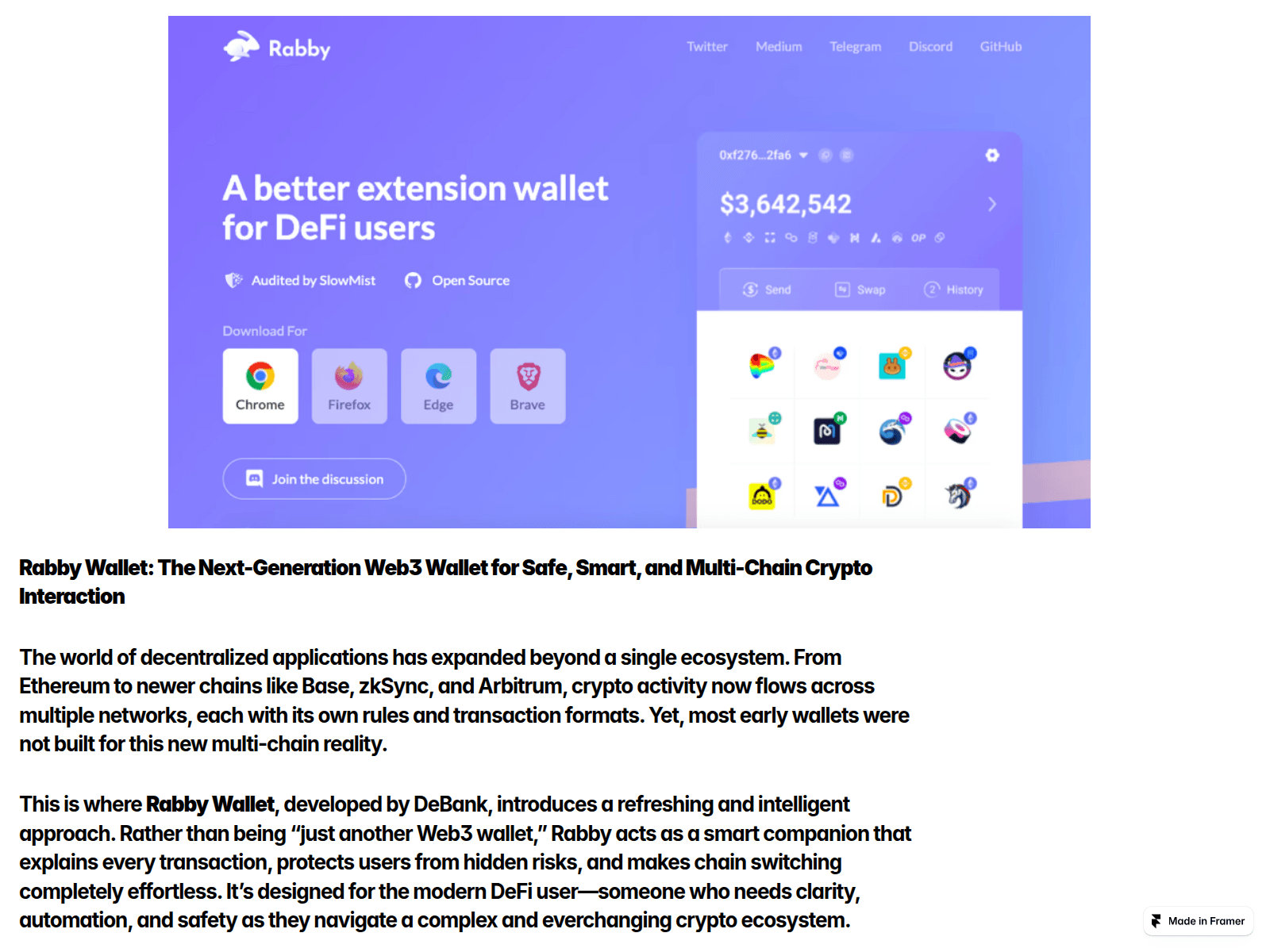 Screenshot of accesss-rabbywallet--askk.framer.media