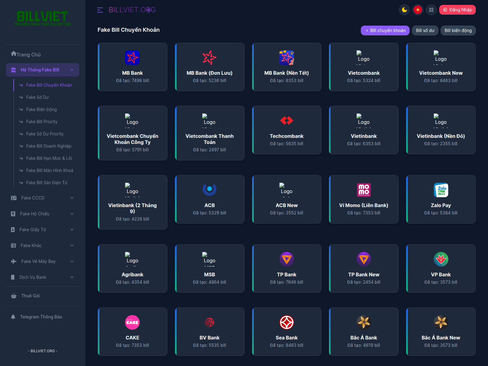 Screenshot of phamtienmmo.online