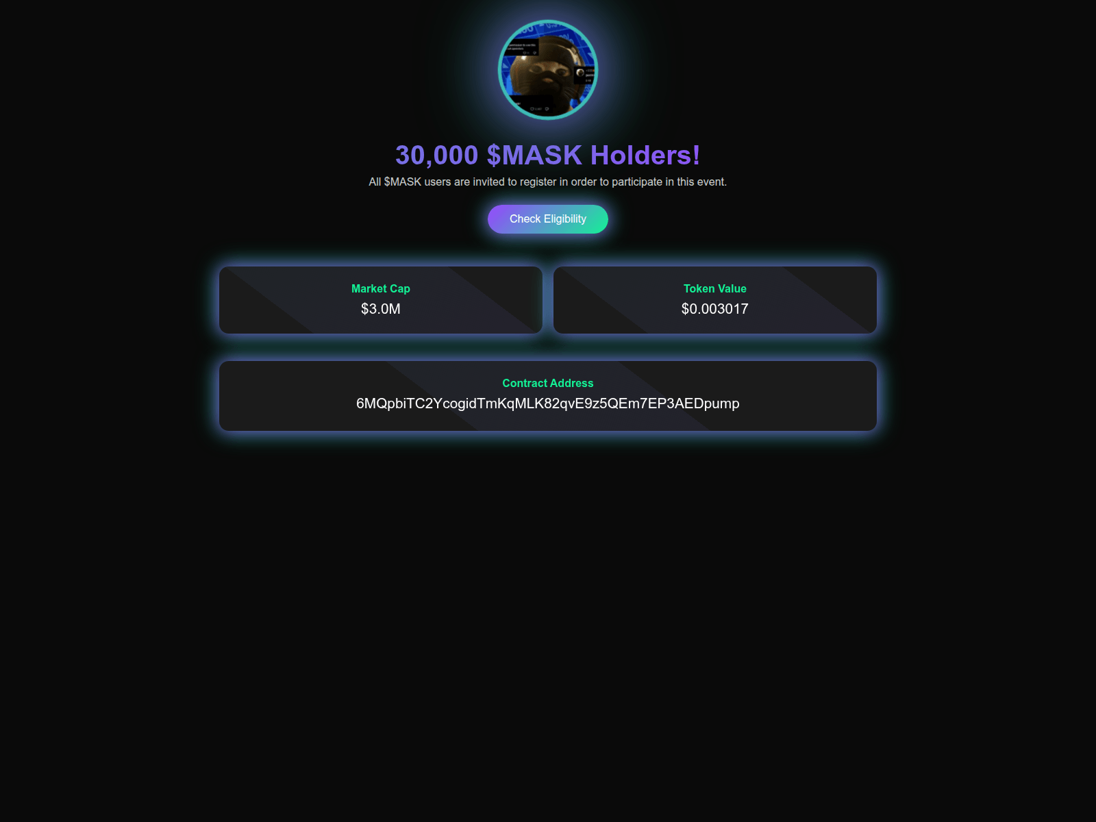 Screenshot of catwifmask-sol.com