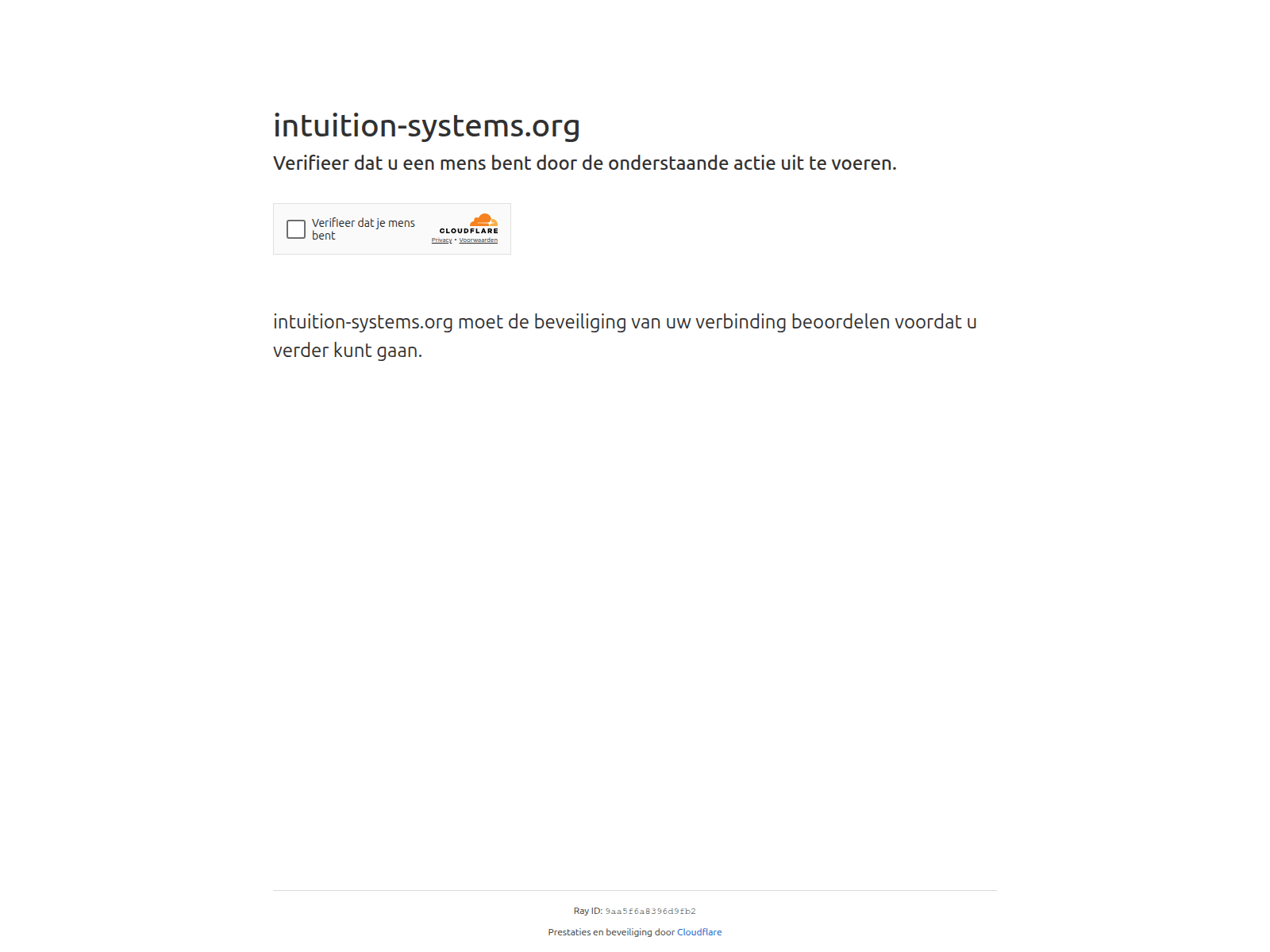Screenshot of intuition-systems.org