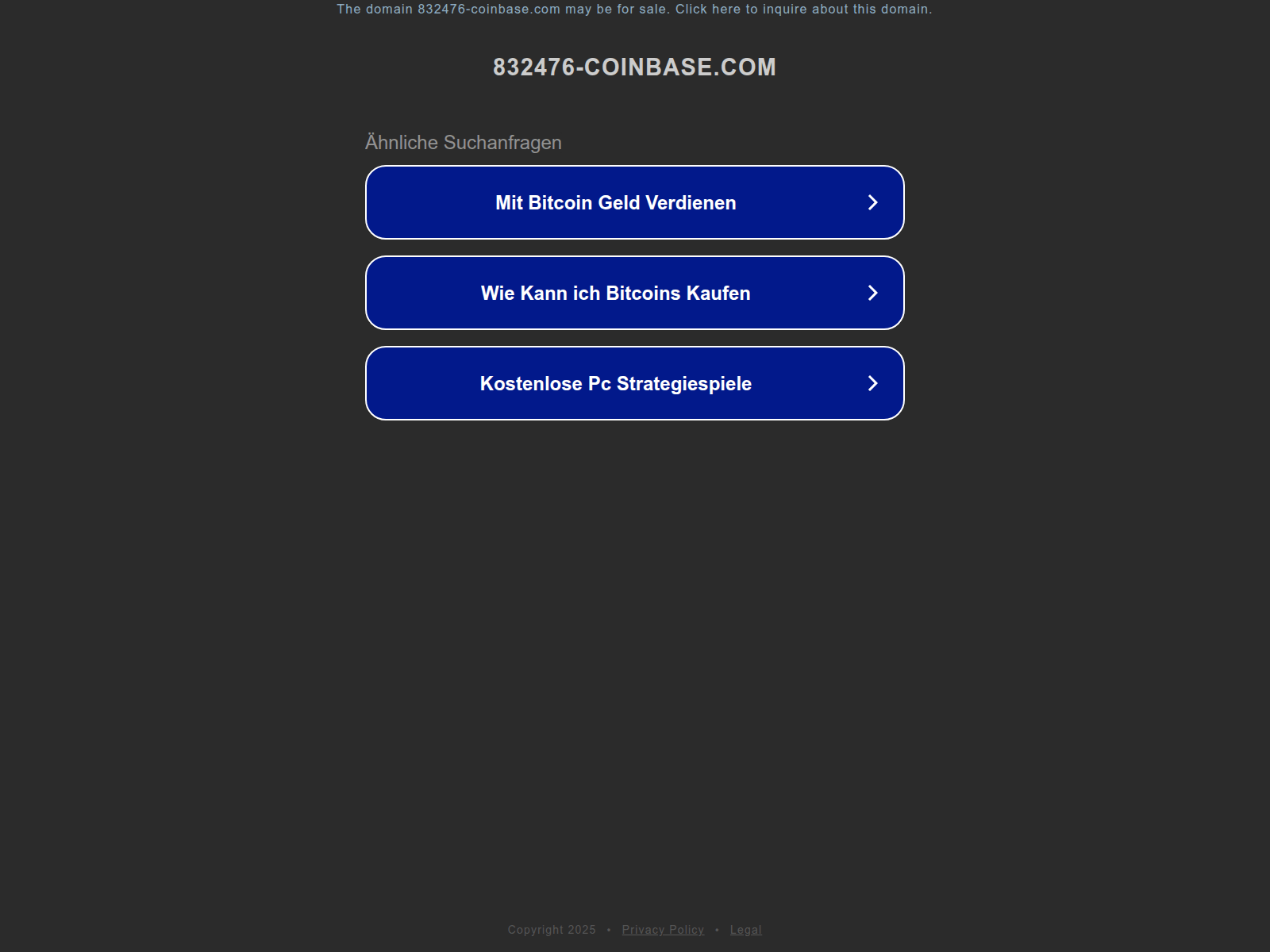 Screenshot of ww25.832476-coinbase.com