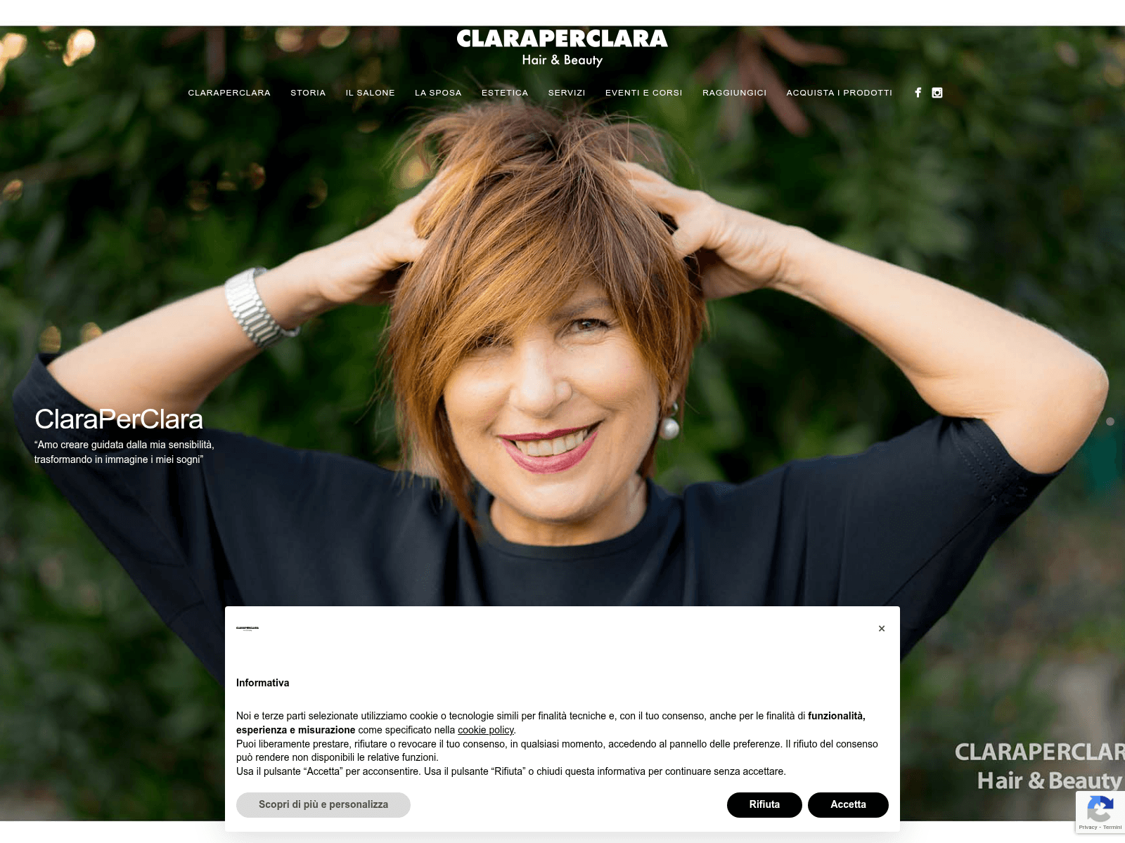 Screenshot of claraperclara.innovation-technology.eu