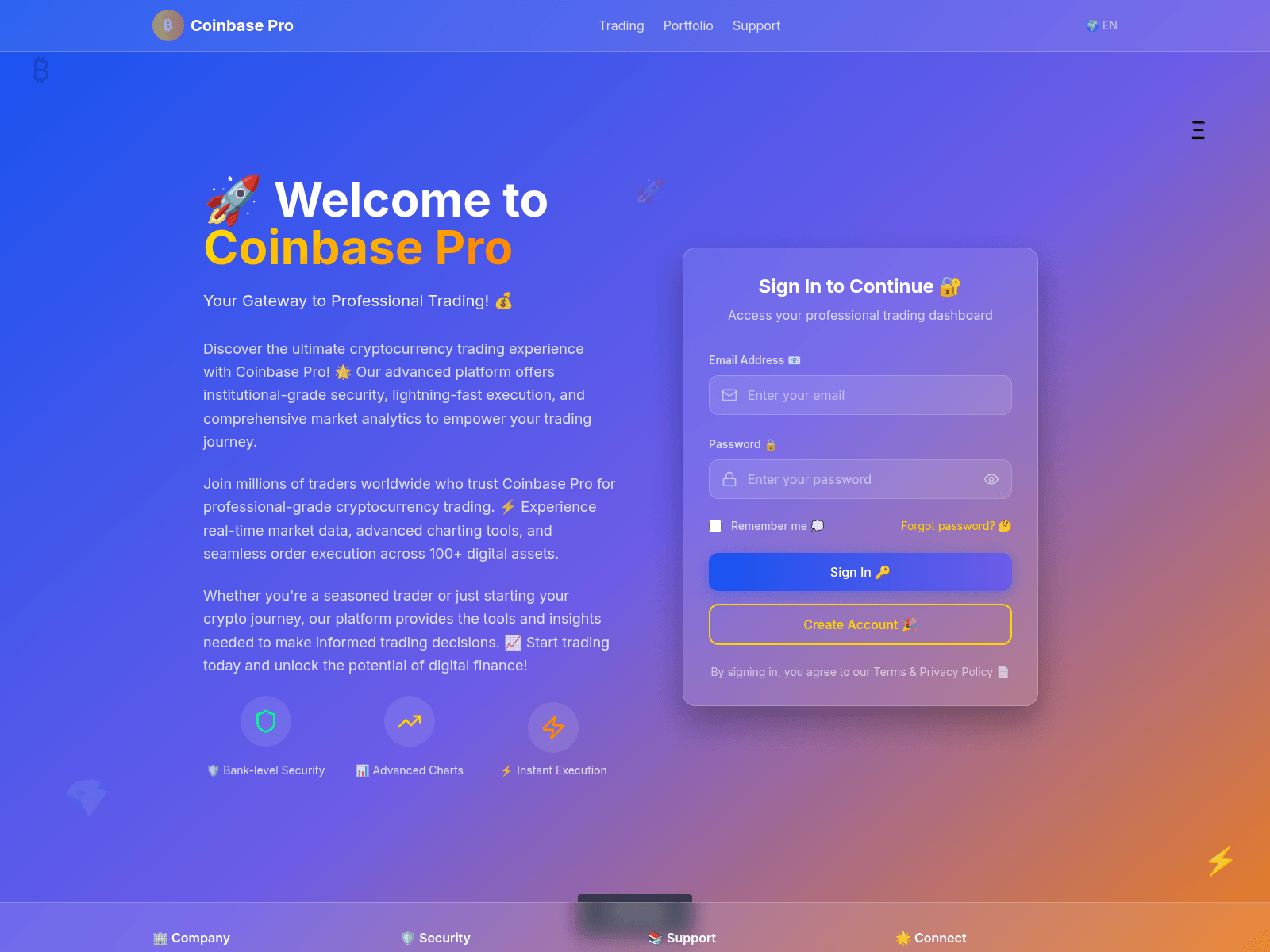 Screenshot of page-coinabsepro-en-us.created.app