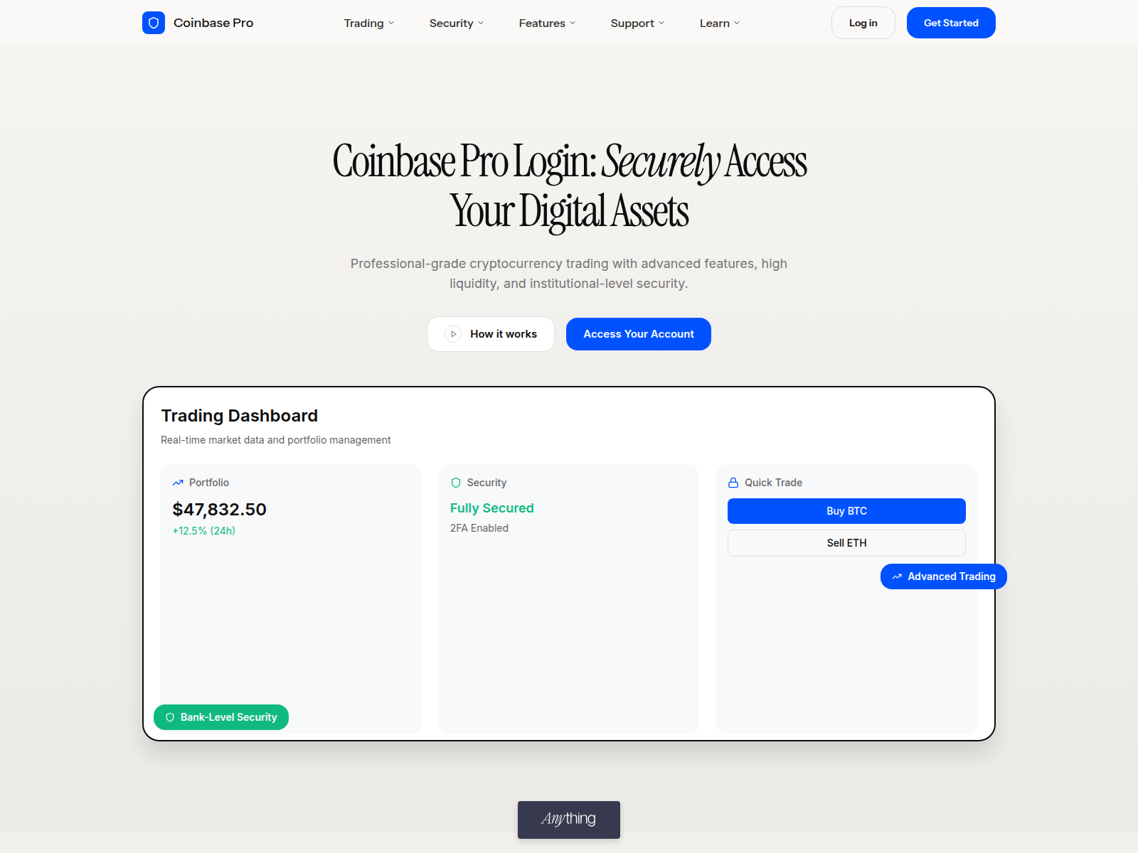 Screenshot of coinbaselogin-secure.created.app