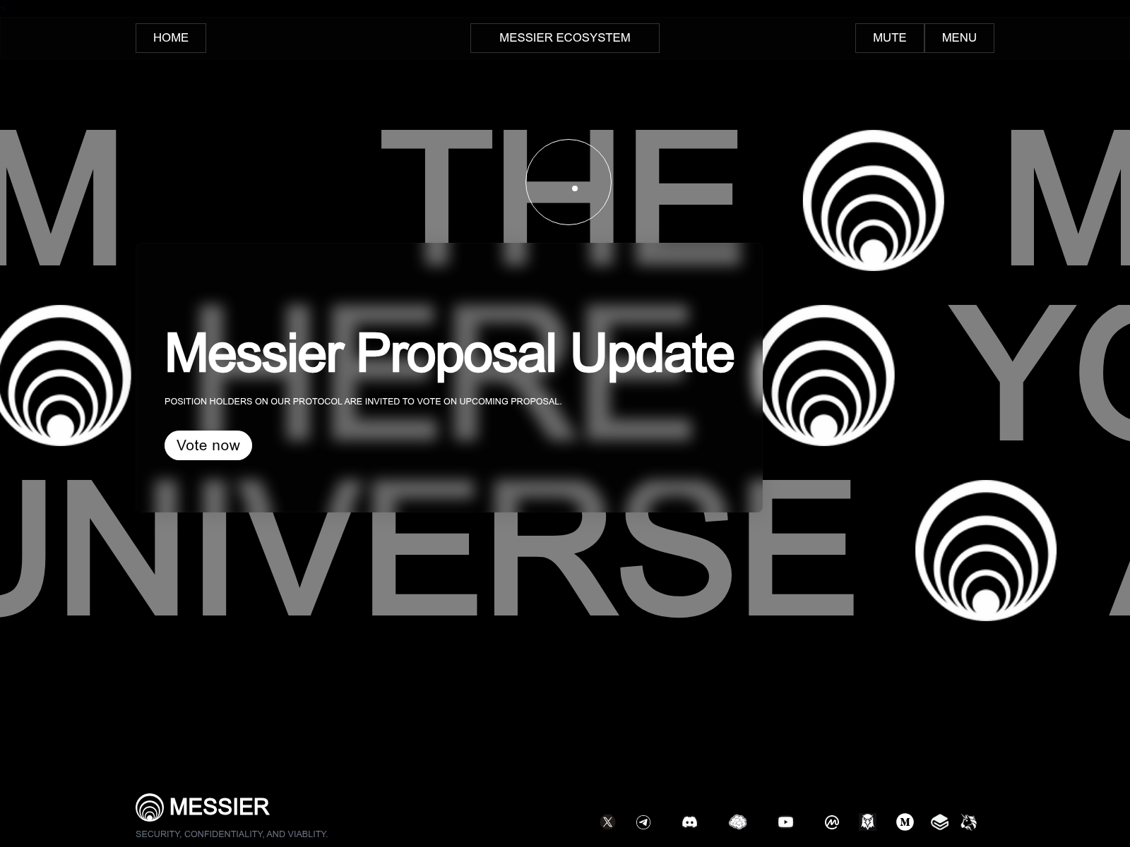 Screenshot of vote-messiers.xyz