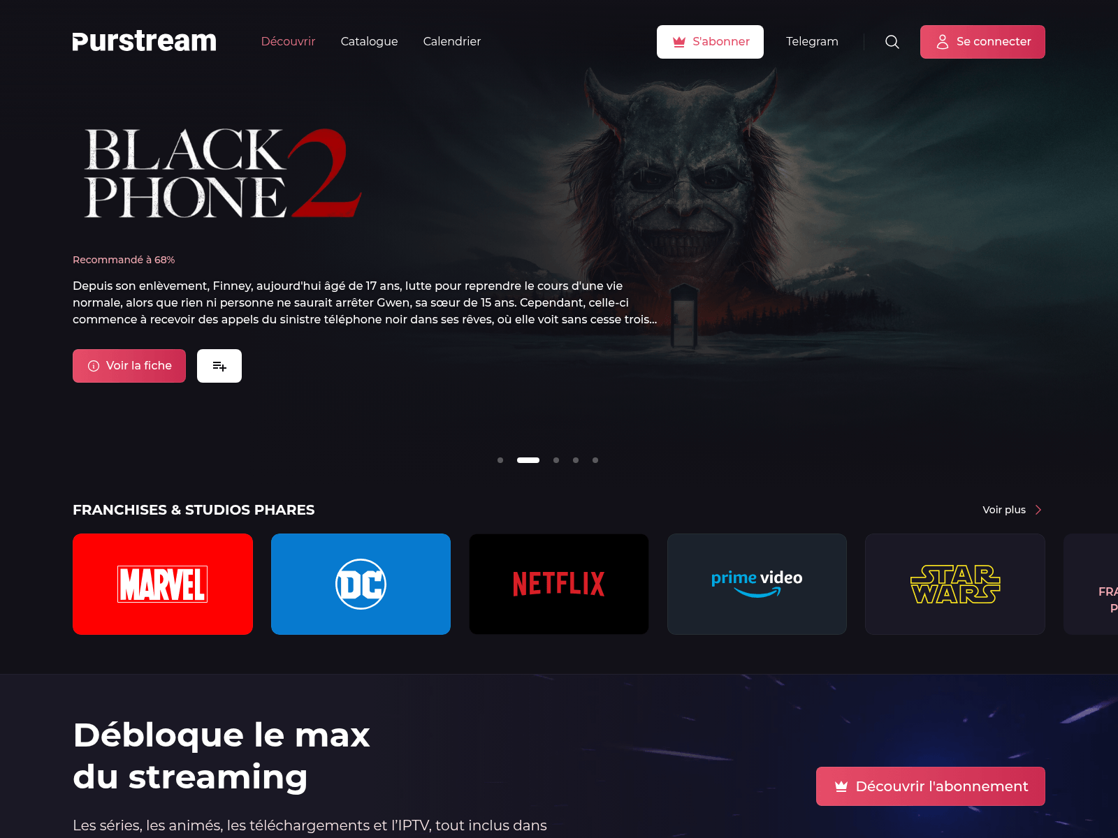 Screenshot of purstream.to