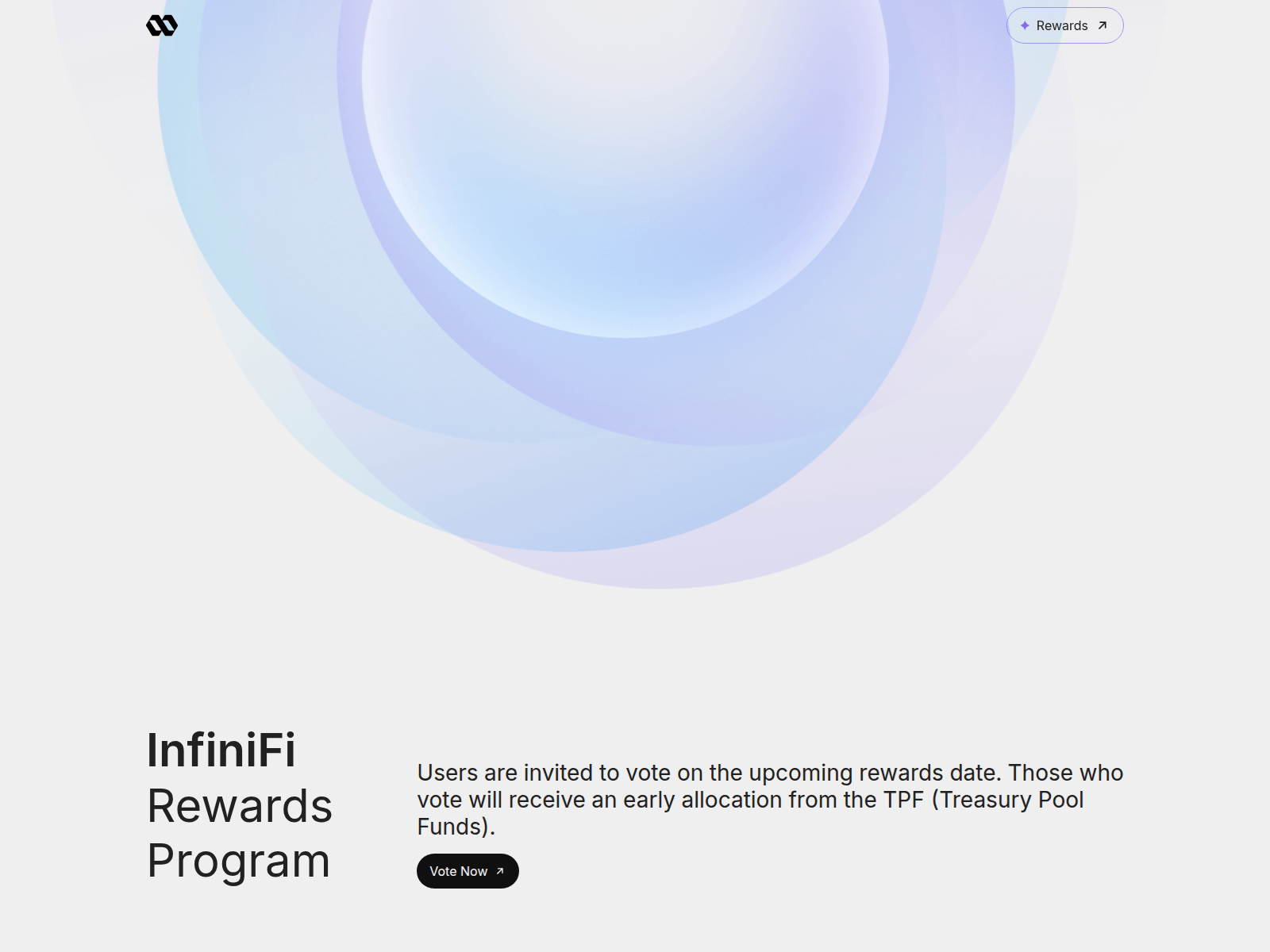 Screenshot of vote-infiniti.xyz