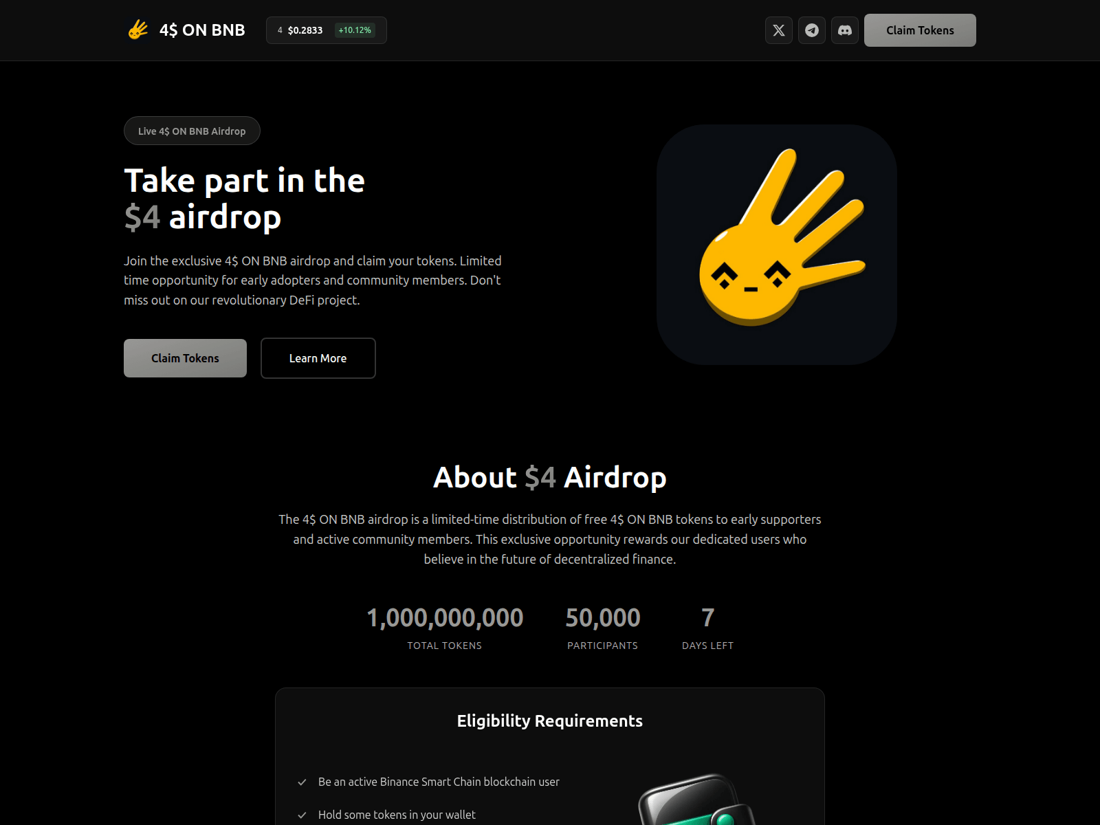 Screenshot of four-on-bnb.icu