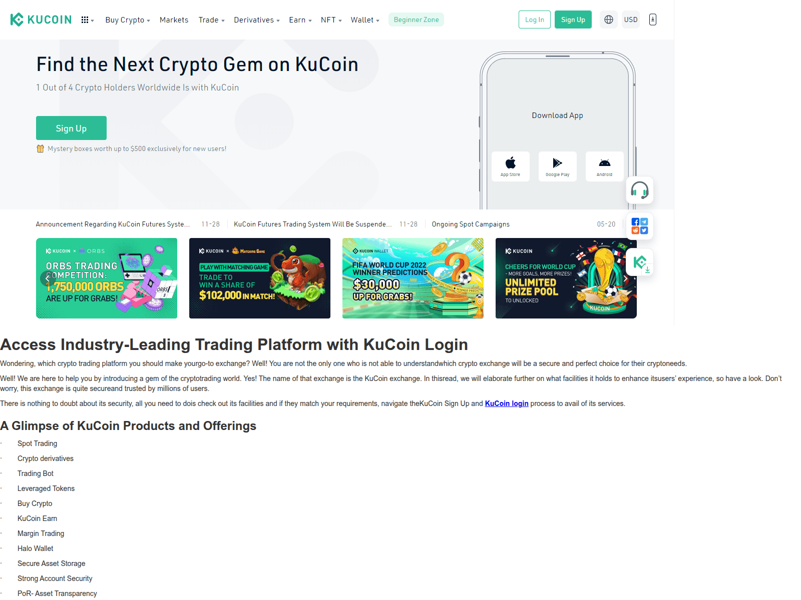 Screenshot of kucainlugina.webflow.io