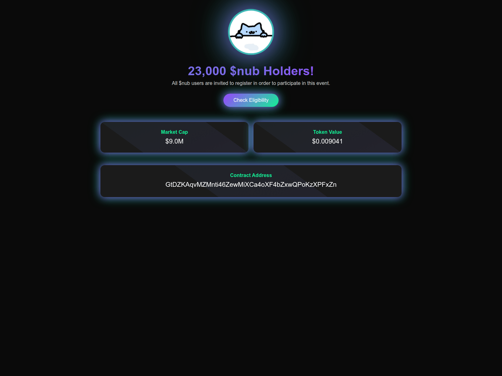 Screenshot of nub-on-sol.com