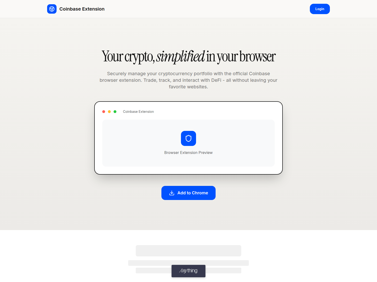Screenshot of coinbasextensioncloud.created.app