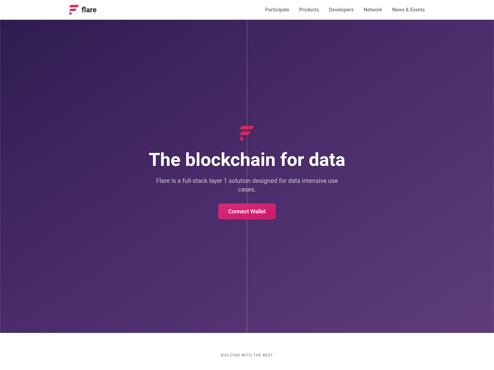 Screenshot of portal-flaremainnet.com