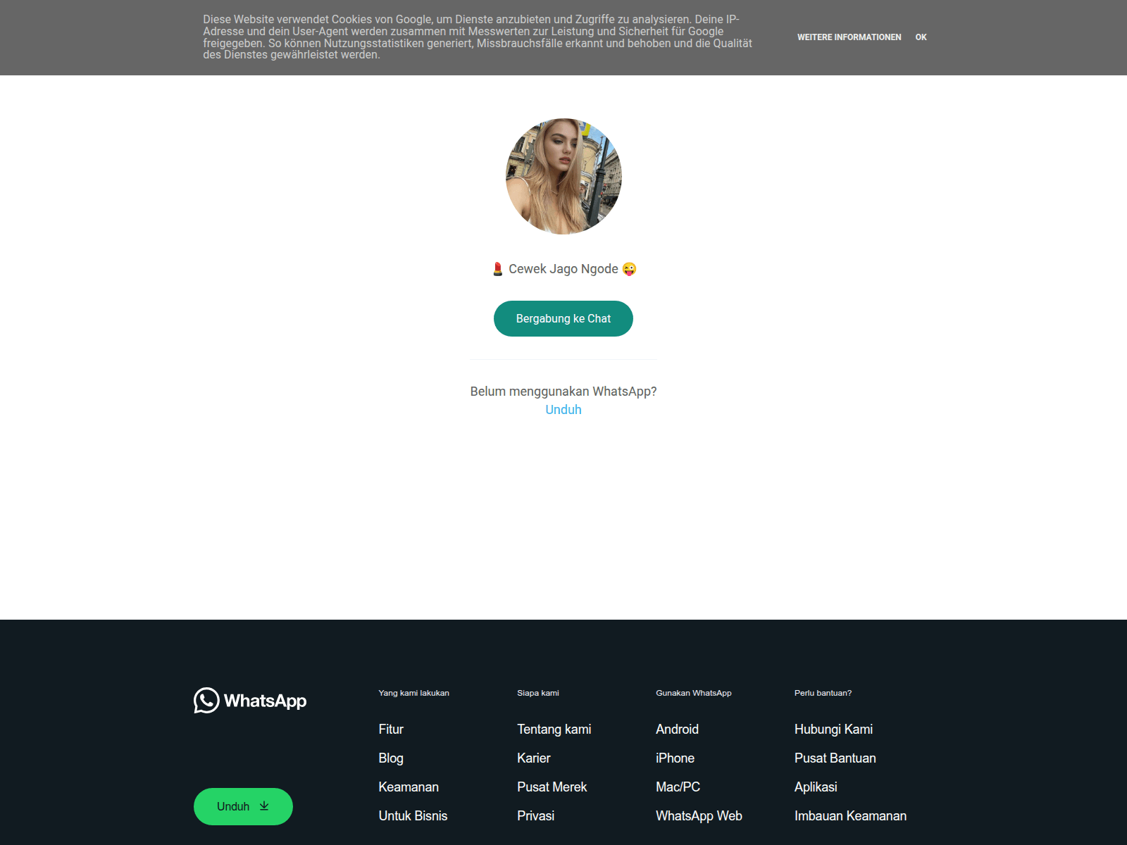 Screenshot of girl.indonesiya.com