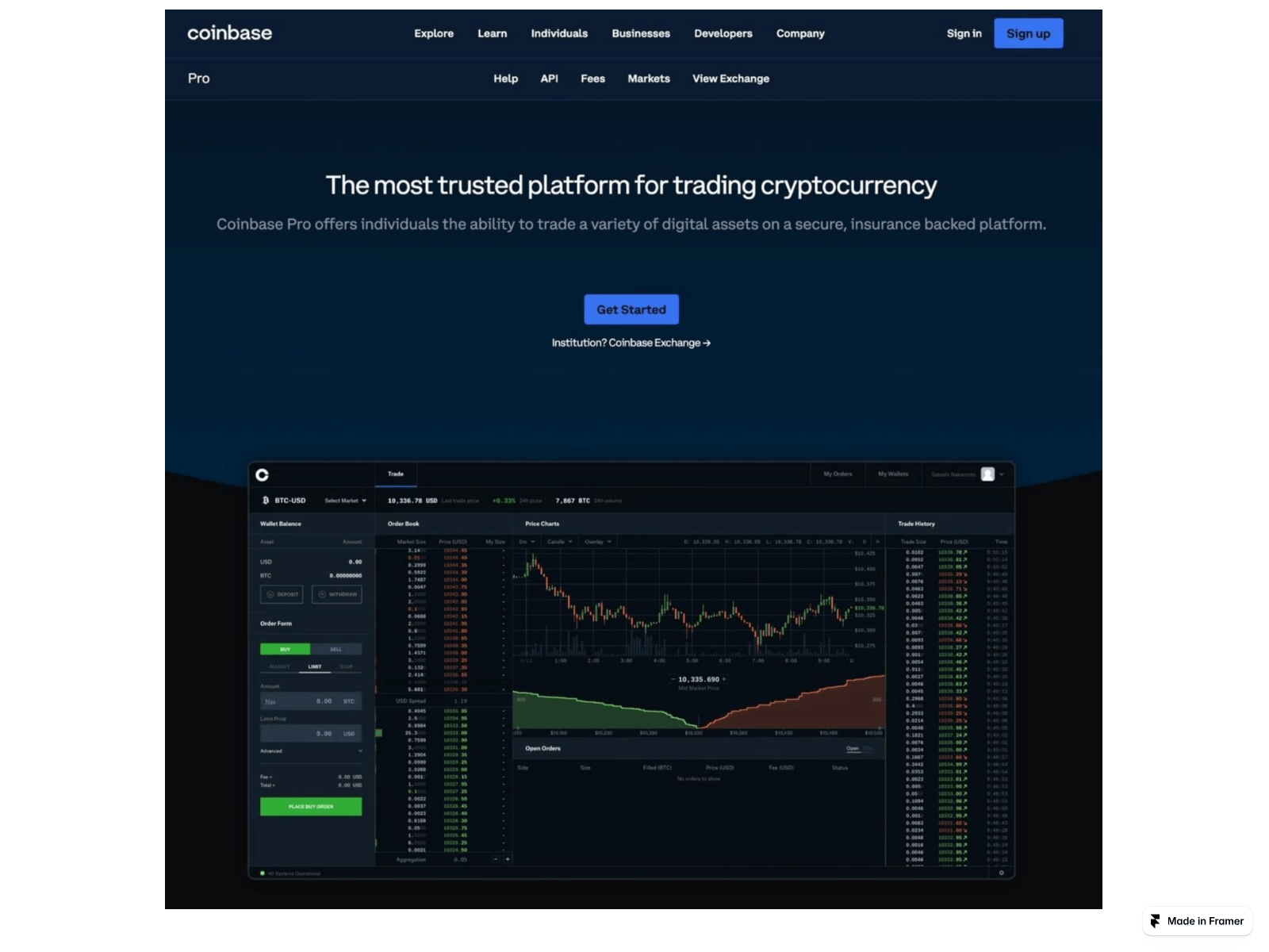 Screenshot of coinbase-com-sing.framer.ai
