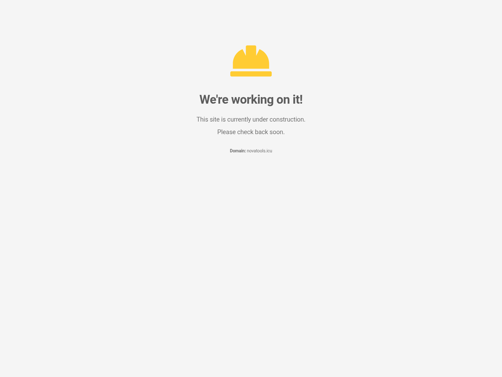 Screenshot of novatools.icu