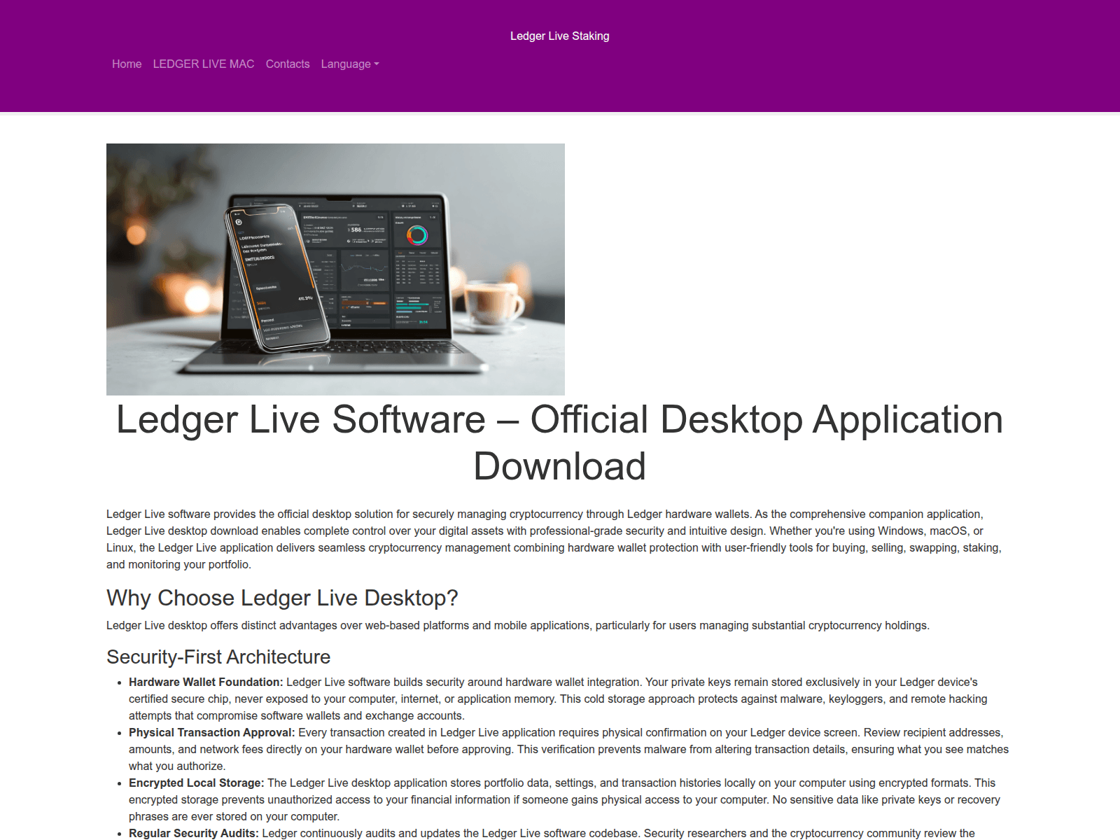 Screenshot of ledgerr-lives.com