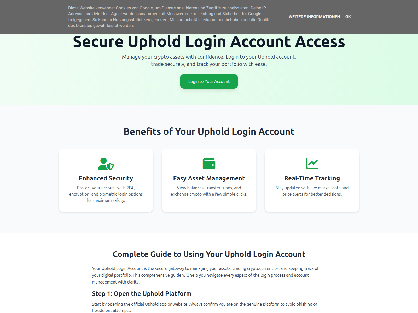 Screenshot of uphold-login-accountt.blogspot.hk