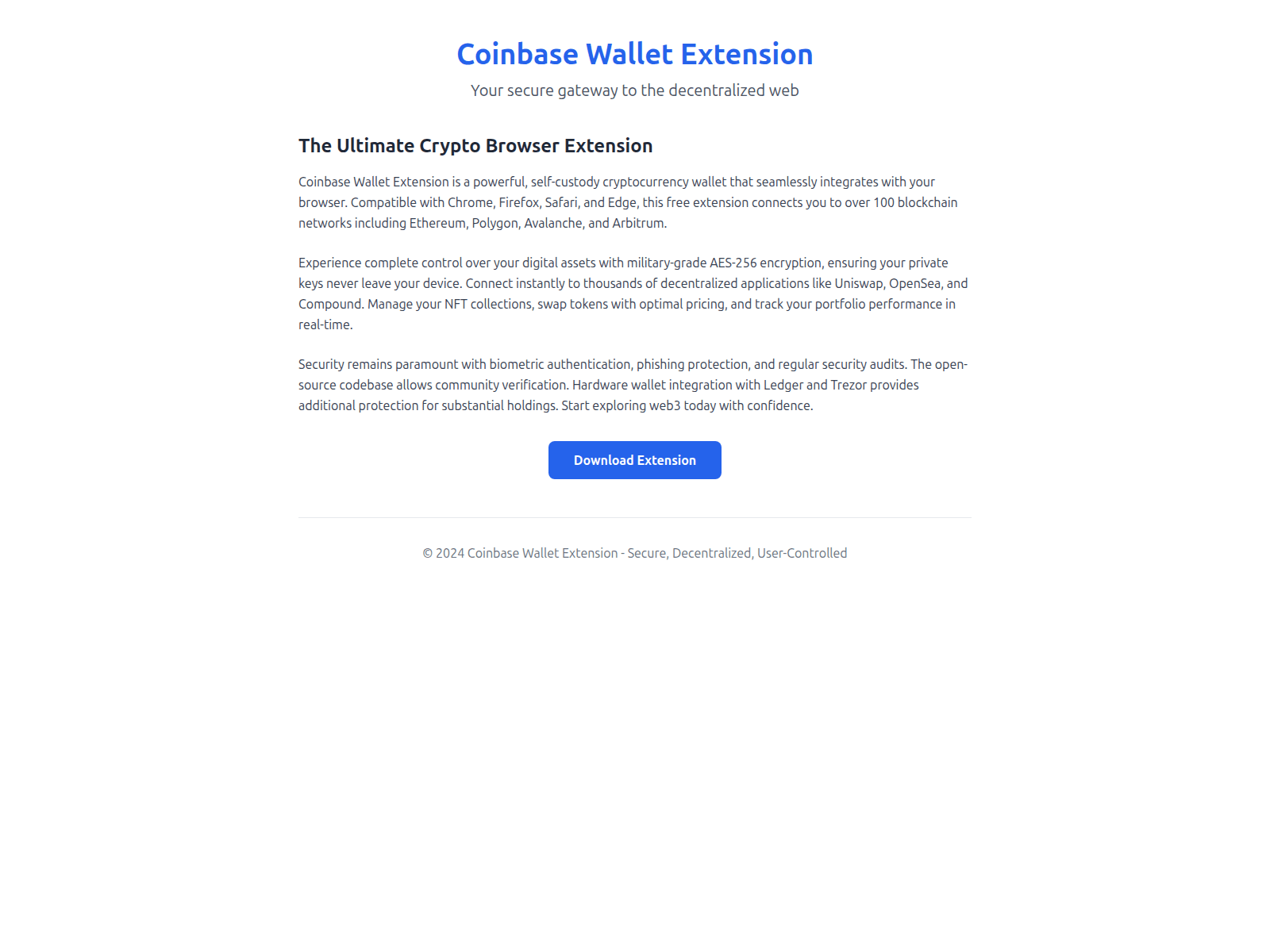 Screenshot of us-coinbase-wallet-ext.created.app