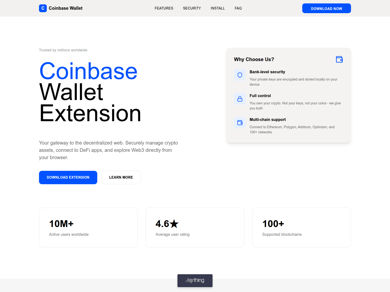 Screenshot of sso-coinnbse-extension.created.app