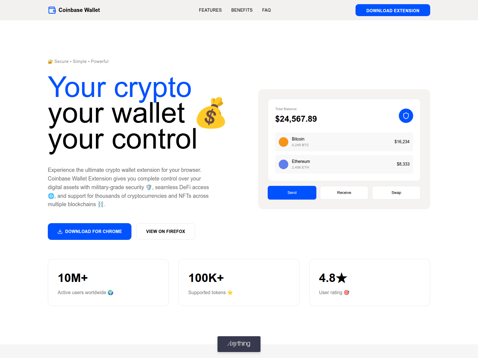 Screenshot of coin-coinbase.created.app