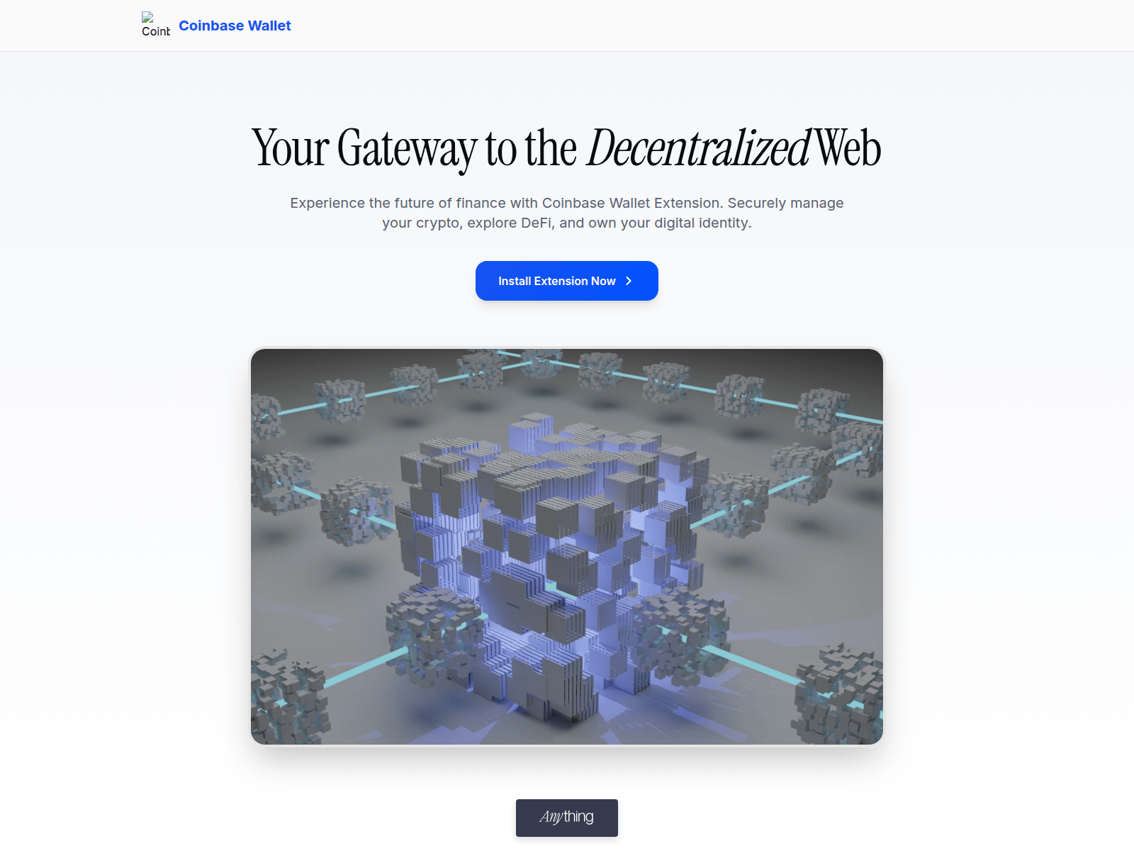 Screenshot of coenbasewalletextensonweb3.created.app