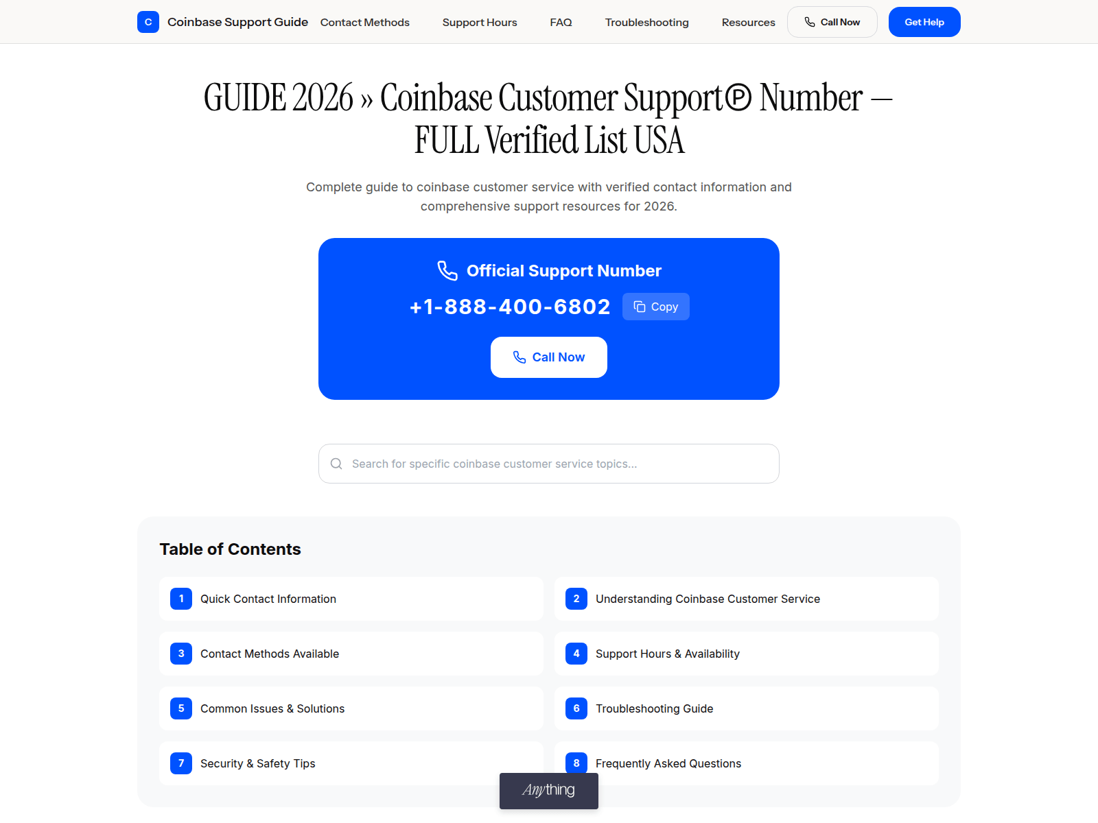 Screenshot of coin-base-customer-servicee.created.app
