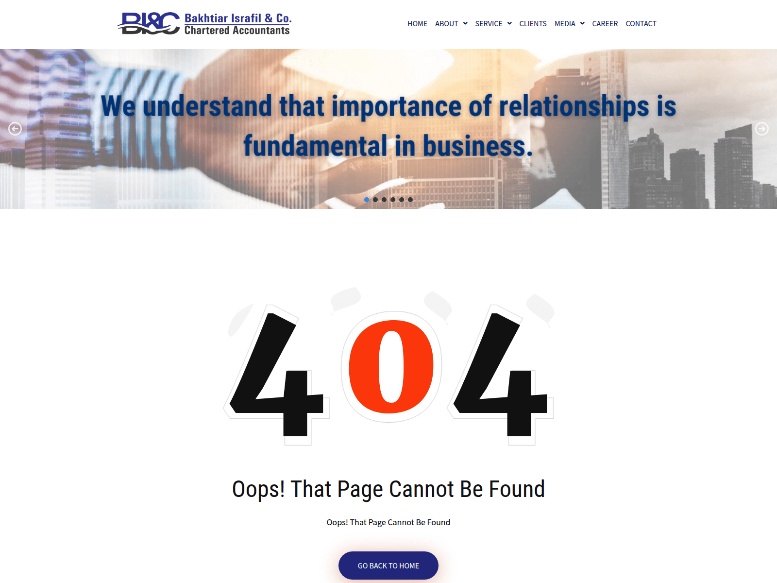 Screenshot of bakhtiarisrafil.com