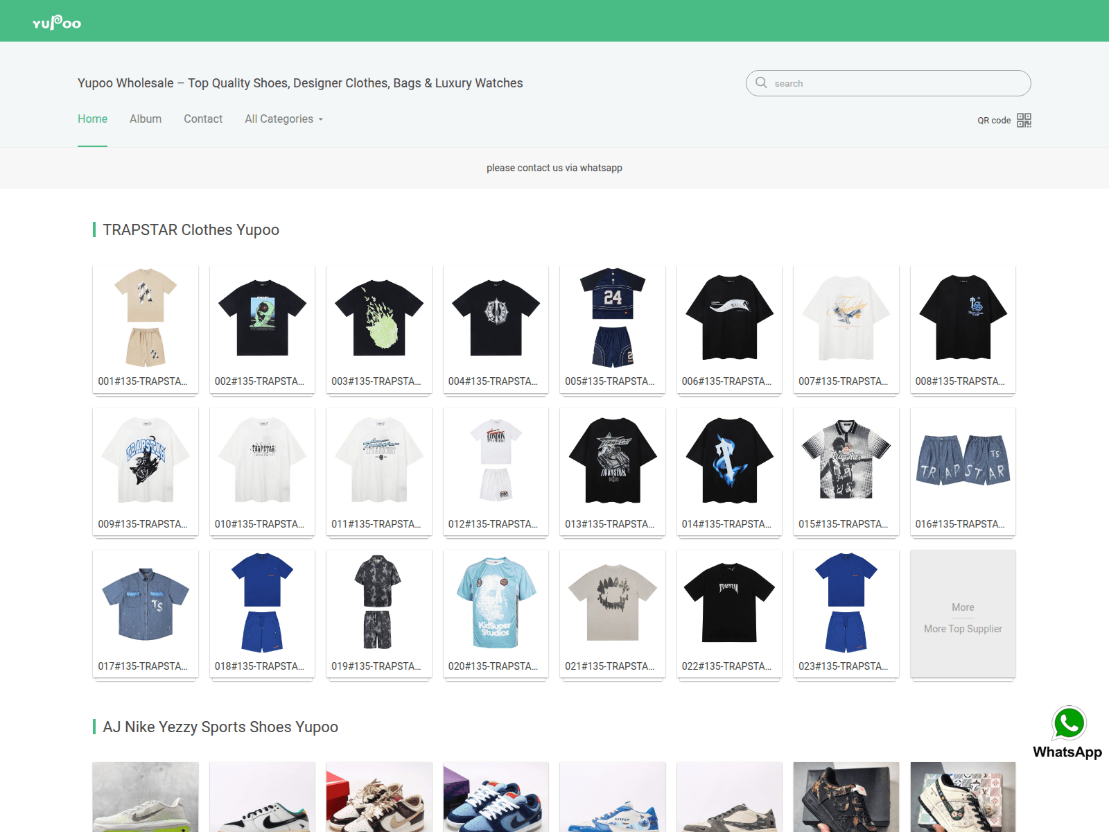 Screenshot of yupooshoes.org