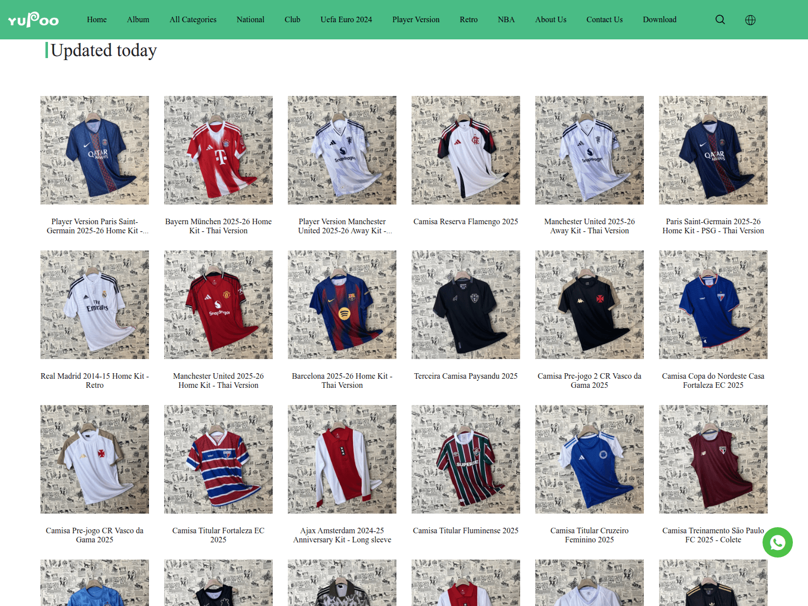 Screenshot of jersey-yupoo.com