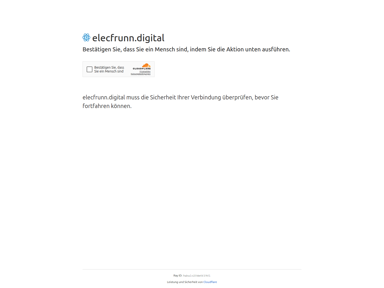 Screenshot of elecfrunn.digital