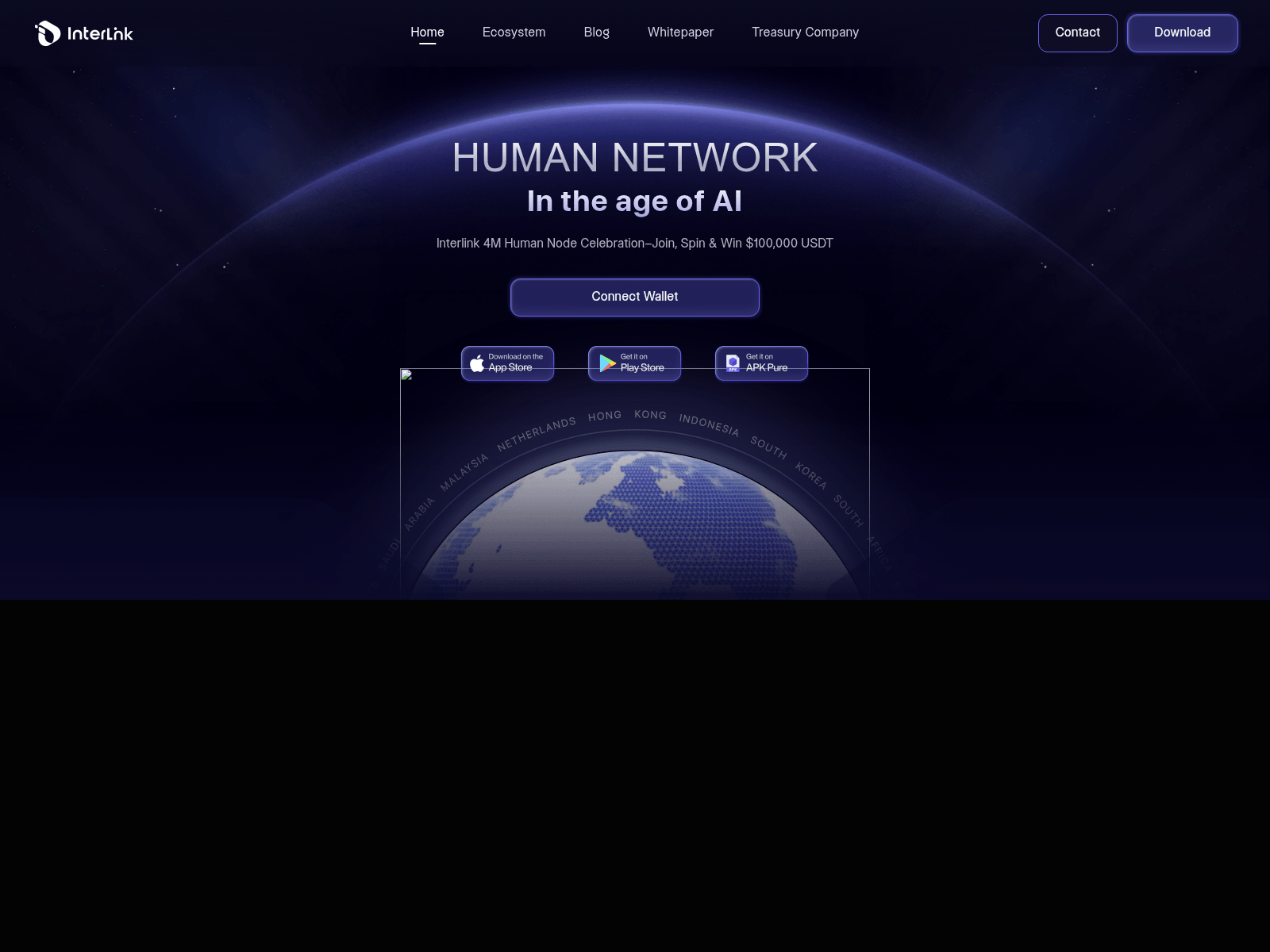 Screenshot of interlinklab.firebaseapp.com